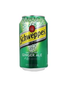 SCHWEPPS GINGERALE CANS