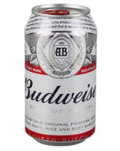 BUDWEISER BEER CANS