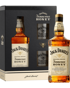 JD HONEY 750ML W/ 2 GLASSES VAP