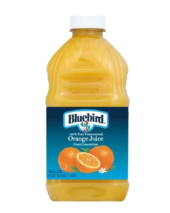 BLUEBIRD ORANGE JUICE 48OZ PET